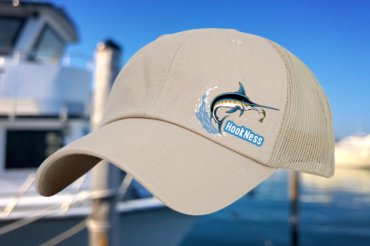 HookNess Blue Marlin Cap
