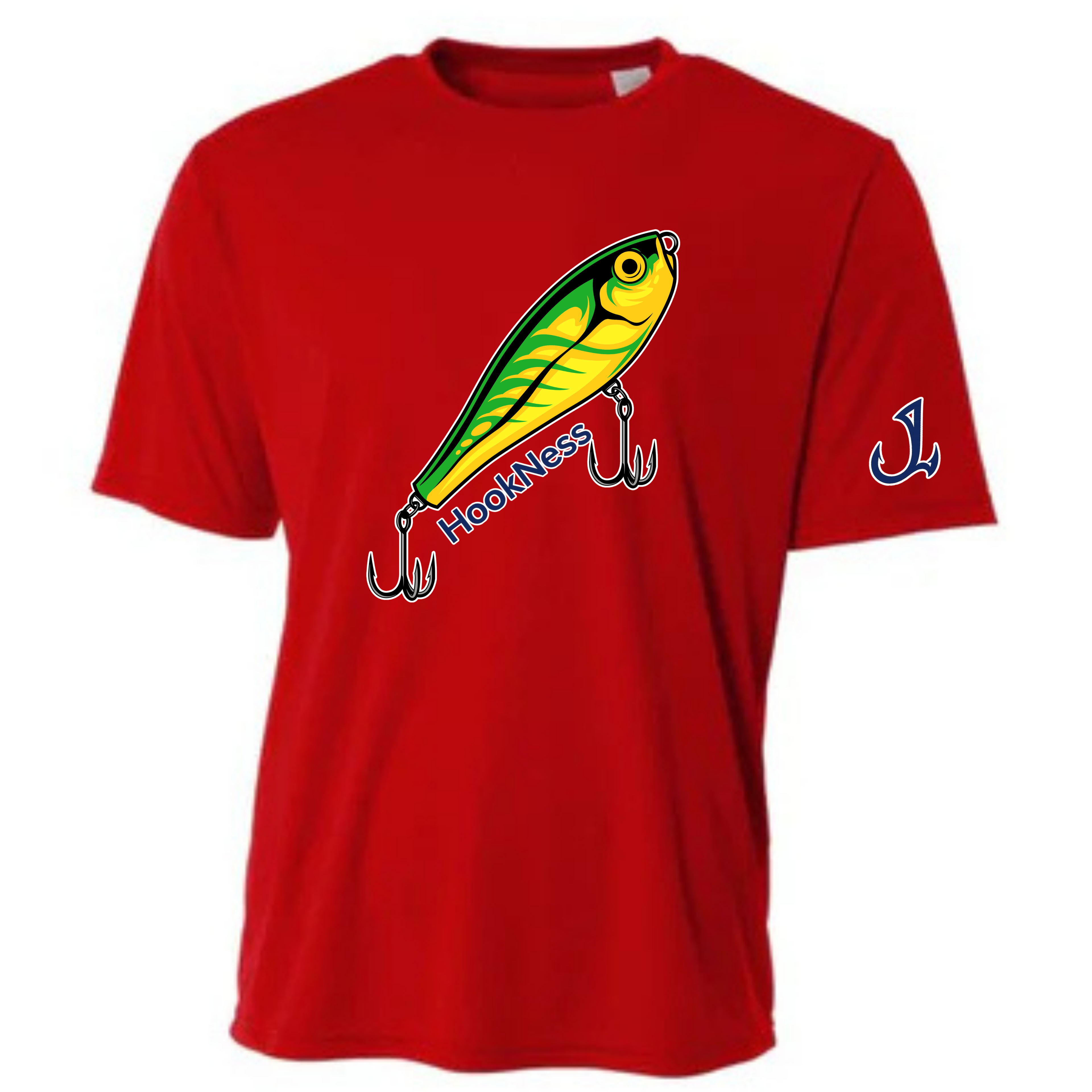 HookNess Performance Dry-Fit Fishing Tee