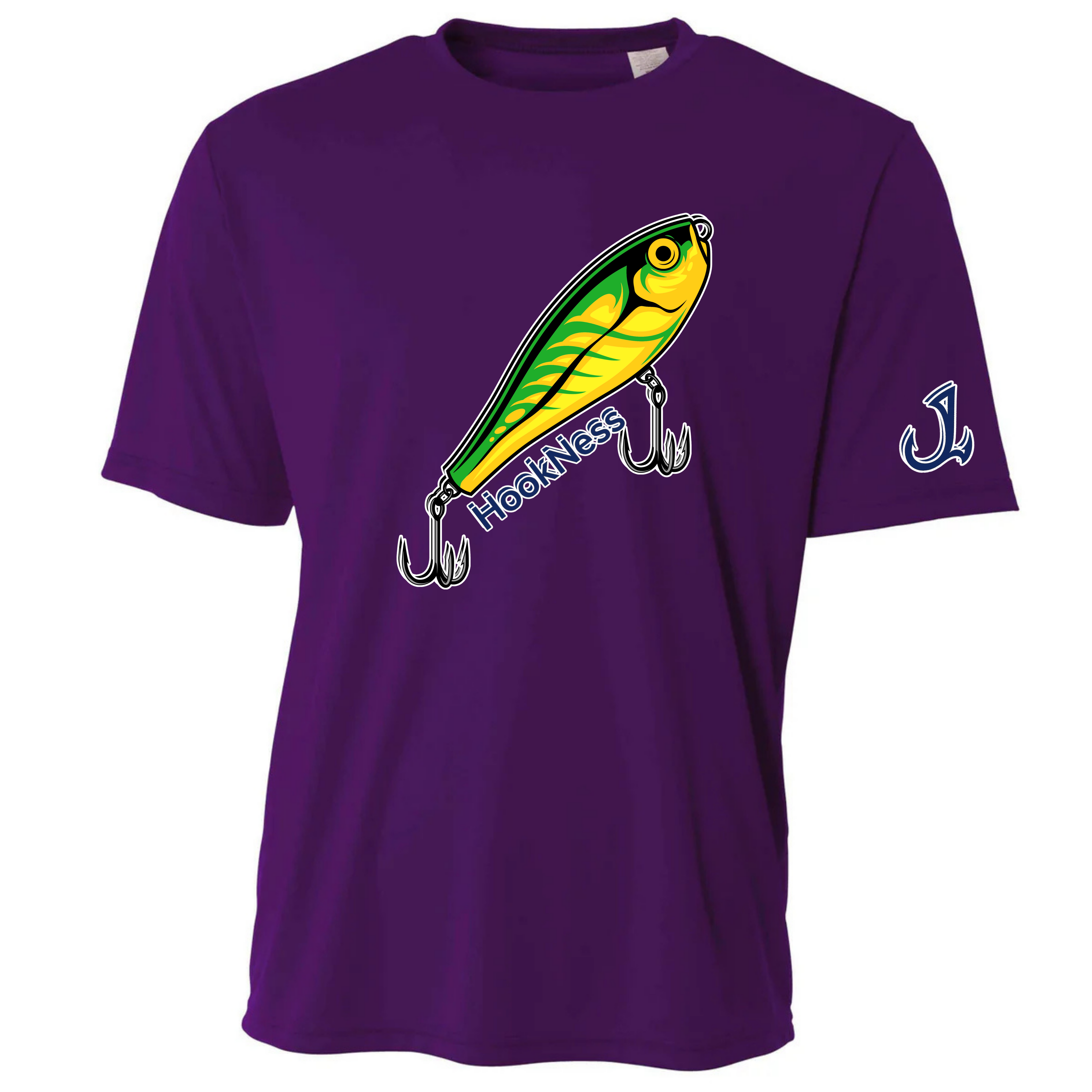 HookNess Performance Dry-Fit Fishing Tee