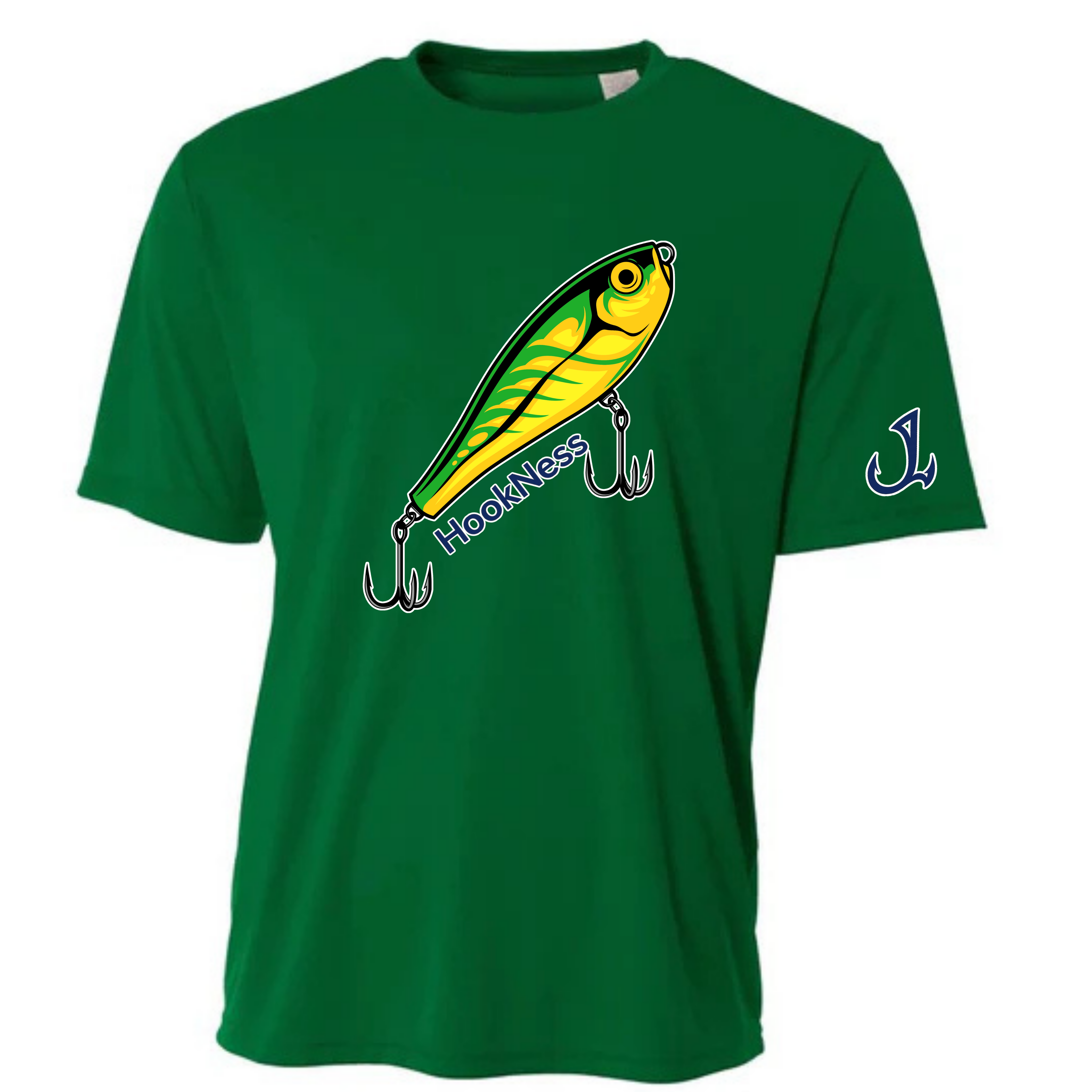 HookNess Performance Dry-Fit Fishing Tee