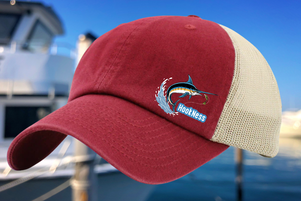 HookNess Blue Marlin Cap
