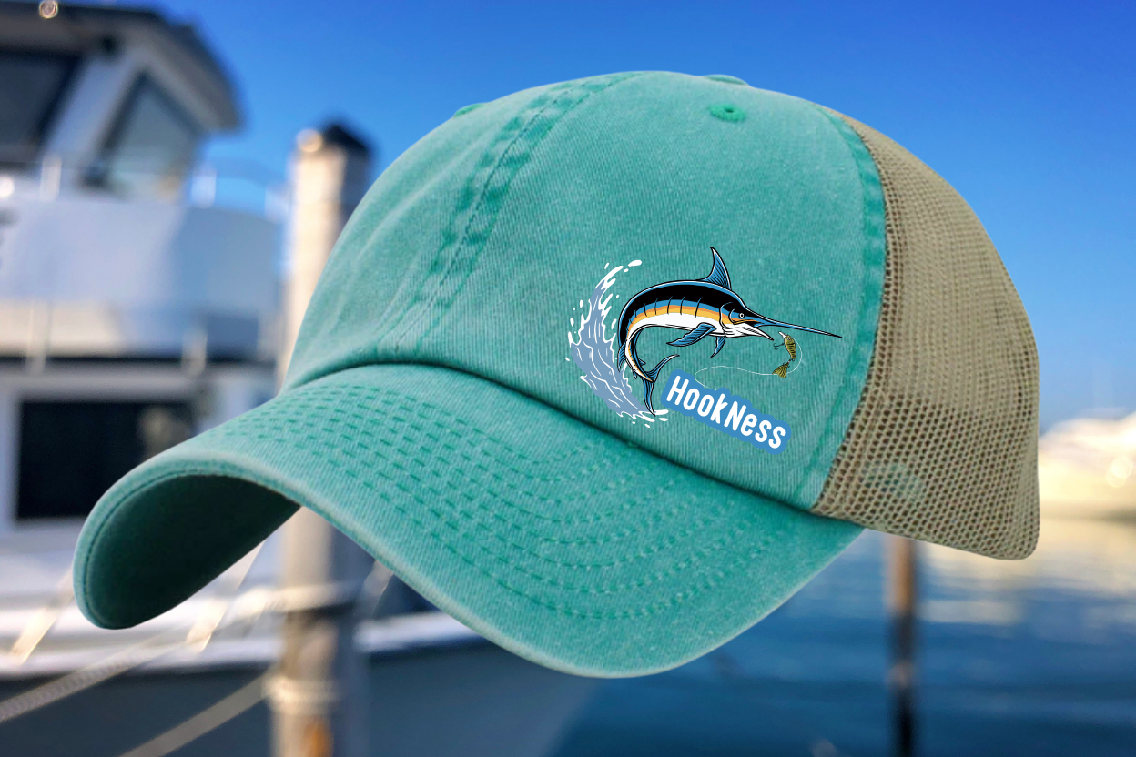 HookNess Blue Marlin Cap